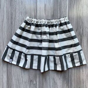 Duchess + Lion Striped Skirt